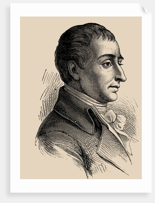 Portrait of the mathematician Joseph-Louis Lagrange by Anonymous
