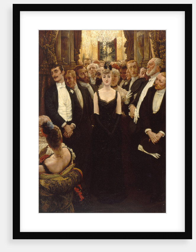 The most beautiful woman in Paris (La plus belle femme de Paris), 1883-1885 by Anonymous