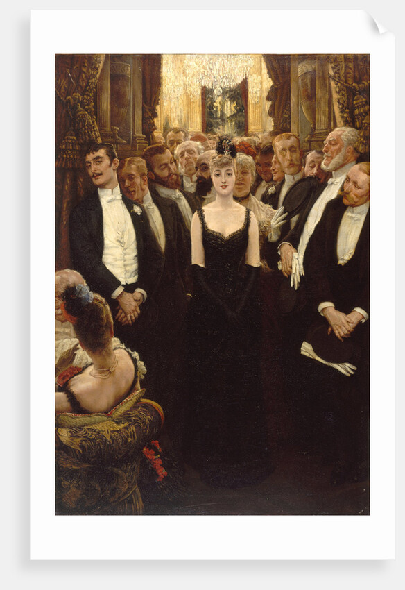 The most beautiful woman in Paris (La plus belle femme de Paris), 1883-1885 by Anonymous