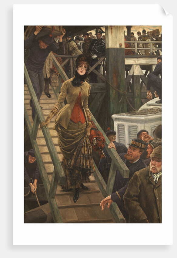 The traveler, 1883-1885 by Anonymous