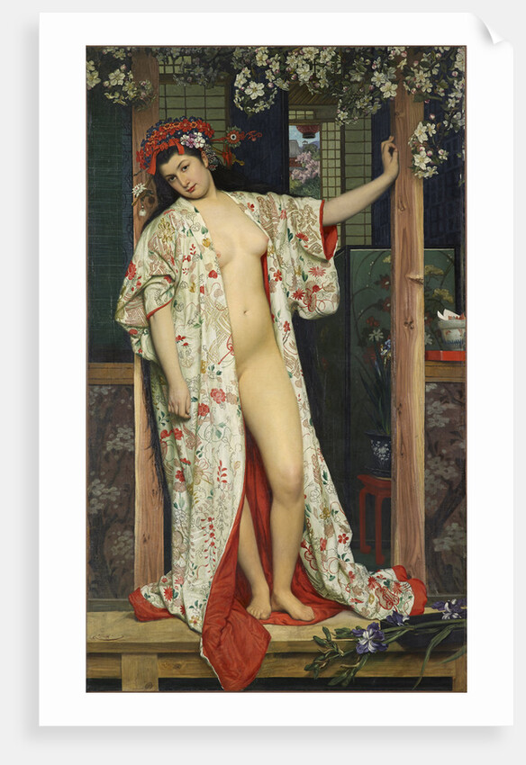A Woman in Japan Bath (La Japonaise au bain), 1864 by Anonymous