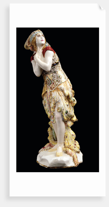 Tamara Karsavina in the Ballet The Firebird (LOiseau de feu) by I. Stravinsky, 1920 by Anonymous