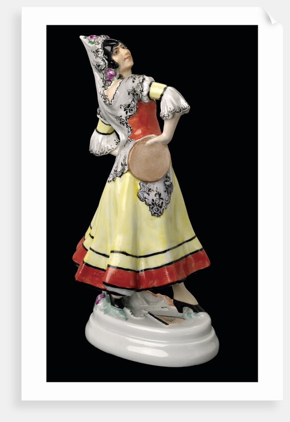 Spanish dance in the ballet Raymonda by A. Glazunov, 1921 by Anonymous