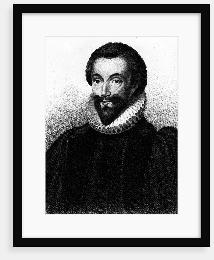 Portrait of the poet John Donne, 17th century by Anonymous
