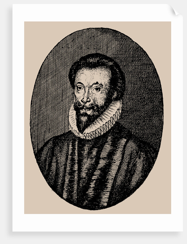 Portrait of the poet John Donne, 1650s by Anonymous