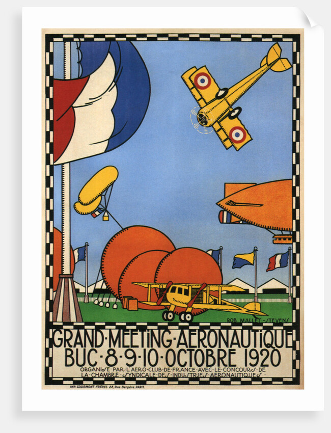 Grand Meeting Aeronautique, 1920 by Anonymous