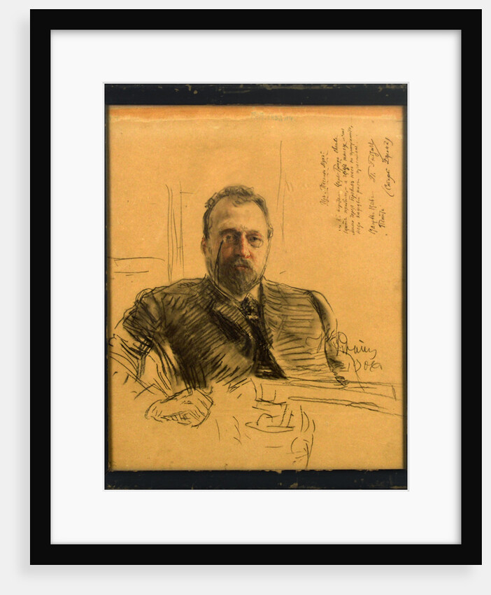 Portrait of the poet Pyotr Petrovich Gnedich, 1906 by Anonymous