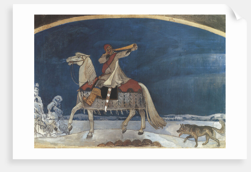 Kullervo Rides to War, 1901 by Anonymous