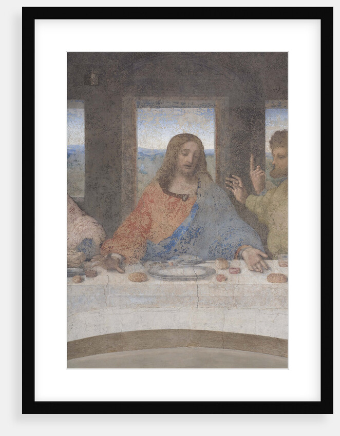 Jesus. The Last Supper (Detail), 1495-1498 by Anonymous