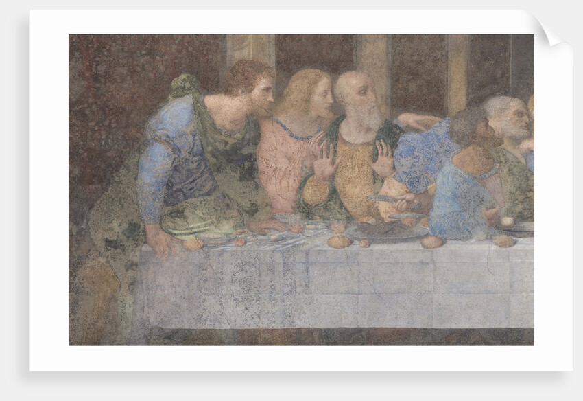 The Last Supper (Detail), 1495-1498 by Anonymous