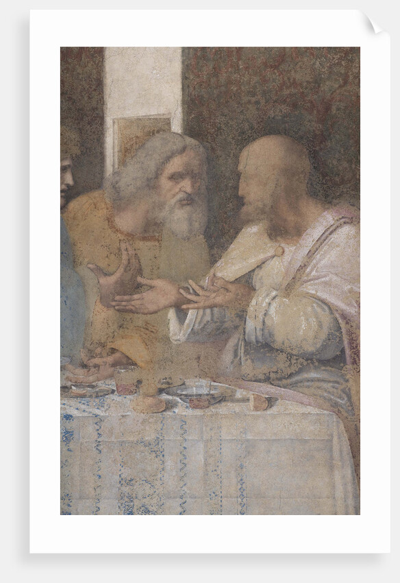 The Last Supper (Detail), 1495-1498 by Anonymous