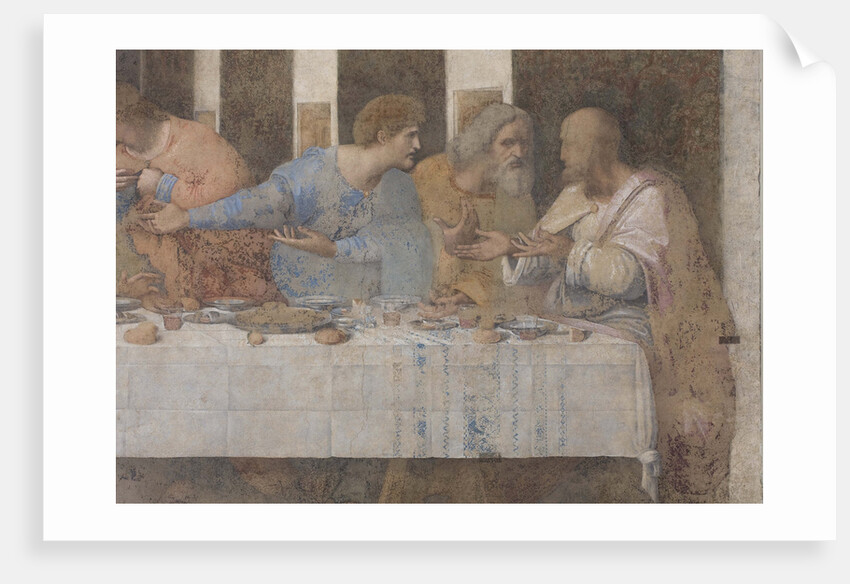 The Last Supper (Detail), 1495-1498 by Anonymous