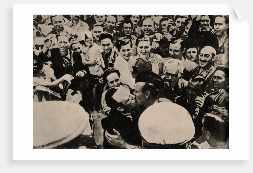 The Soviet Red Army in Kishinev, 1940, 1940 by Anonymous