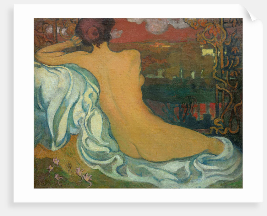Nude at Dusk, ca 1892 by Anonymous