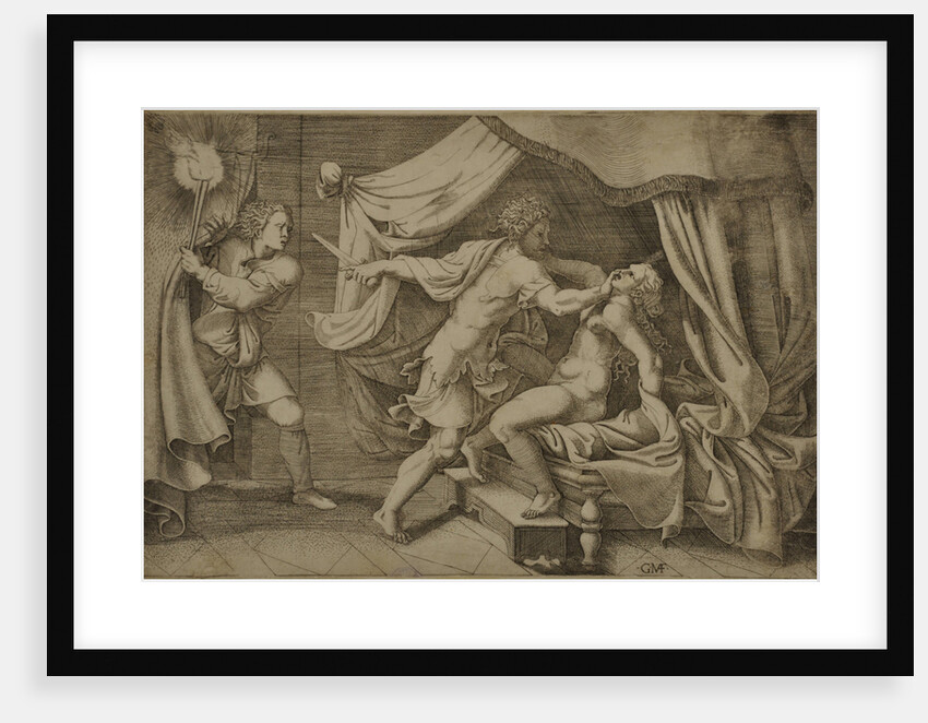 Tarquinius and Lucretia, 16th century by Anonymous