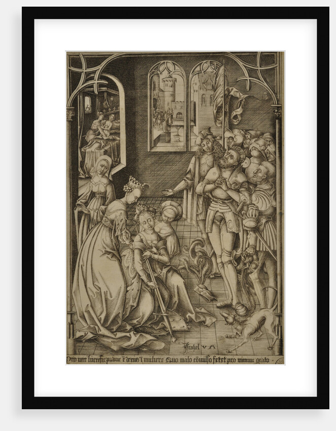 Lucretia, ca 1501-1502 by Anonymous