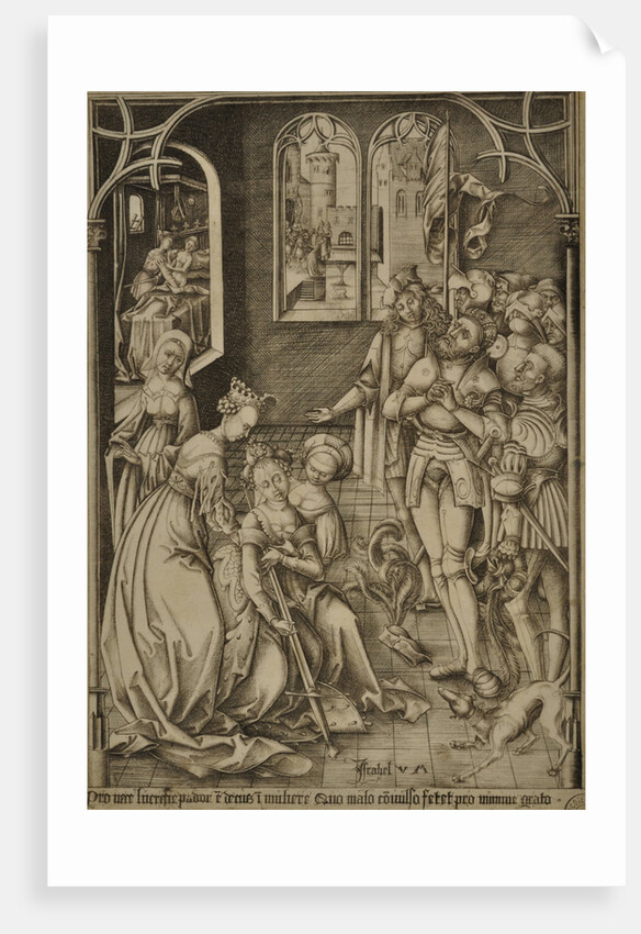 Lucretia, ca 1501-1502 by Anonymous