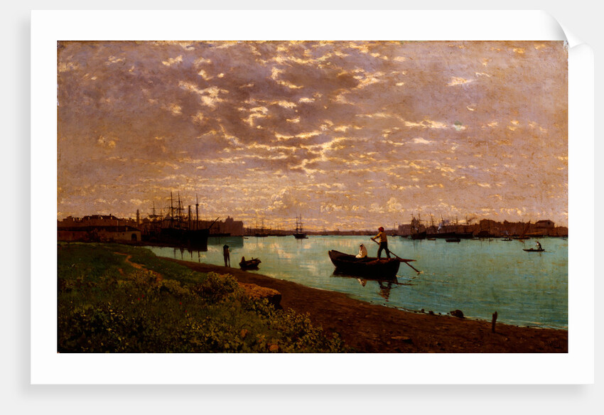 Canale della Giudecca, 1881 by Anonymous