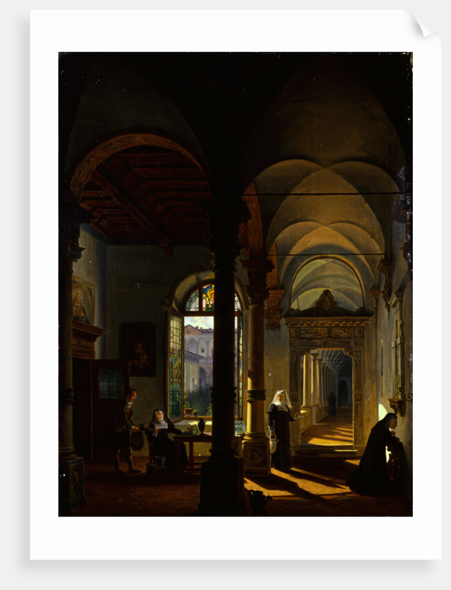 Interior of a Convent, 1832 by Anonymous
