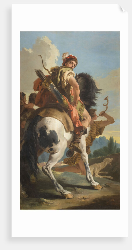 Hunter on Horseback, 1718-1725 by Anonymous