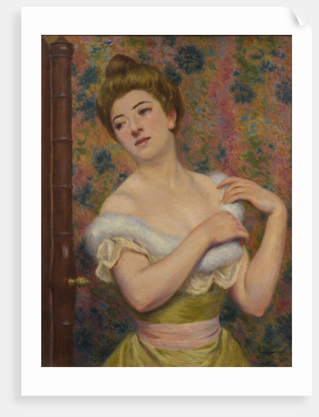 Woman Before a Mirror by Anonymous