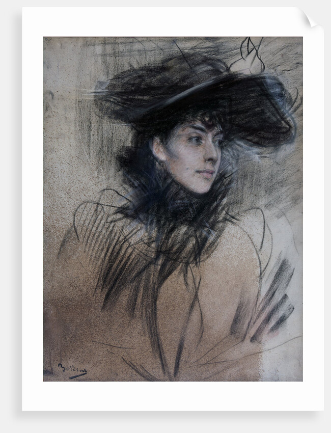 Portrait of a Young Woman, 1890-1892 by Anonymous
