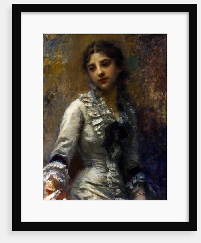 Portrait of a Girl by Anonymous