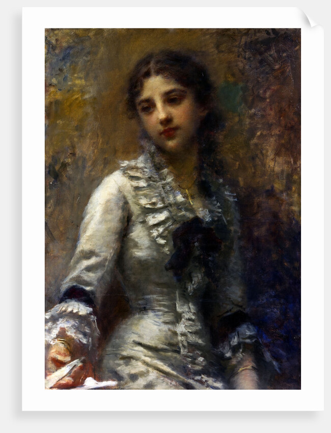 Portrait of a Girl by Anonymous