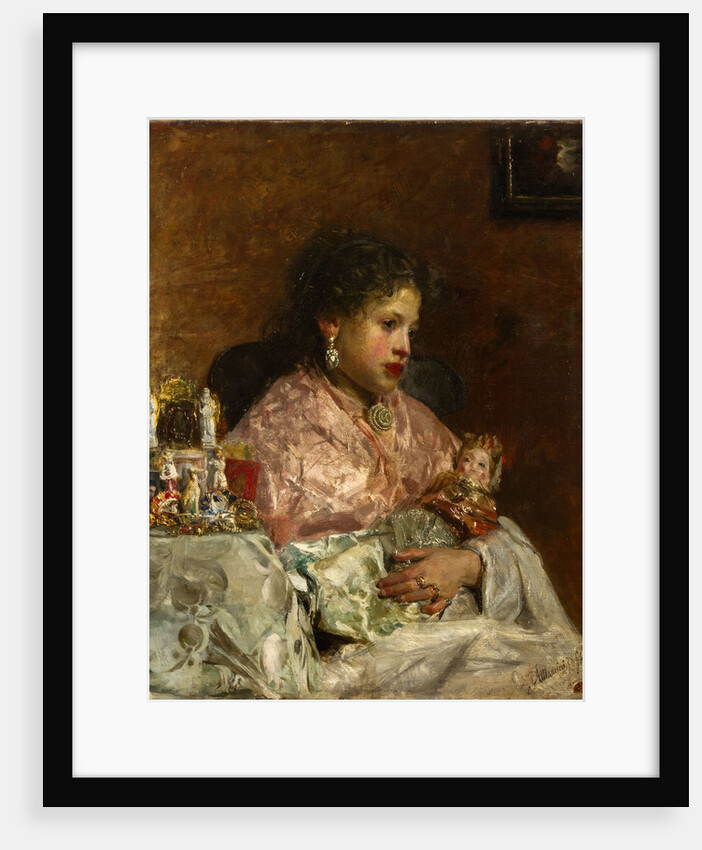 Le due bambole (The two dolls), 1876 by Anonymous