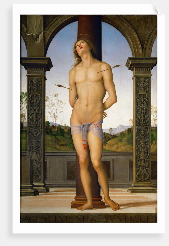 Saint Sebastian, 1490-1500 by Anonymous