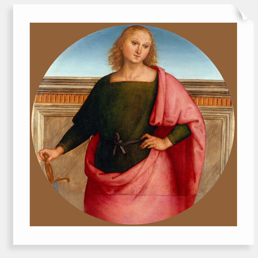 Young Saint with a Sword (Saint Martin?), c. 1510 by Anonymous