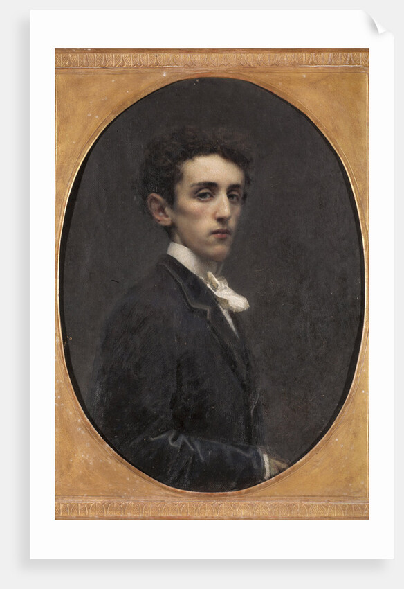 Portrait of the writer Carlo Alberto Pisani Dossi, 1867 by Anonymous