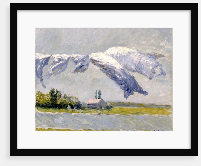 Laundry Drying, Petit Gennevilliers, 1888 by Anonymous