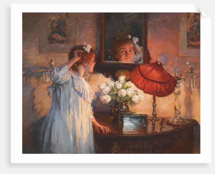 The Mirror, 1914 by Anonymous