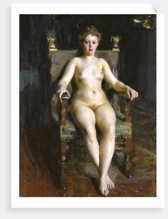 Hilma Eriksson, 1908 by Anonymous