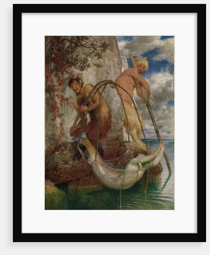 Two fishing Pans, 1874 by Anonymous