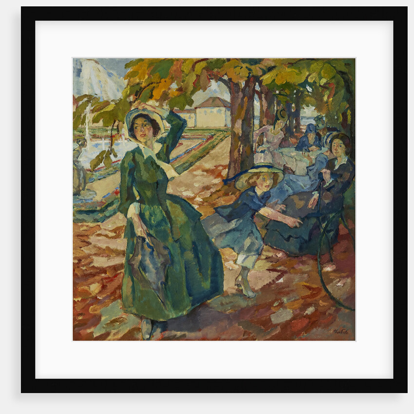In the Schleissheim Park, c. 1906 by Anonymous