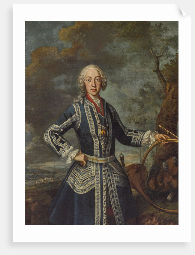 Maximilian III Joseph, Elector of Bavaria, in hunting dress by Anonymous