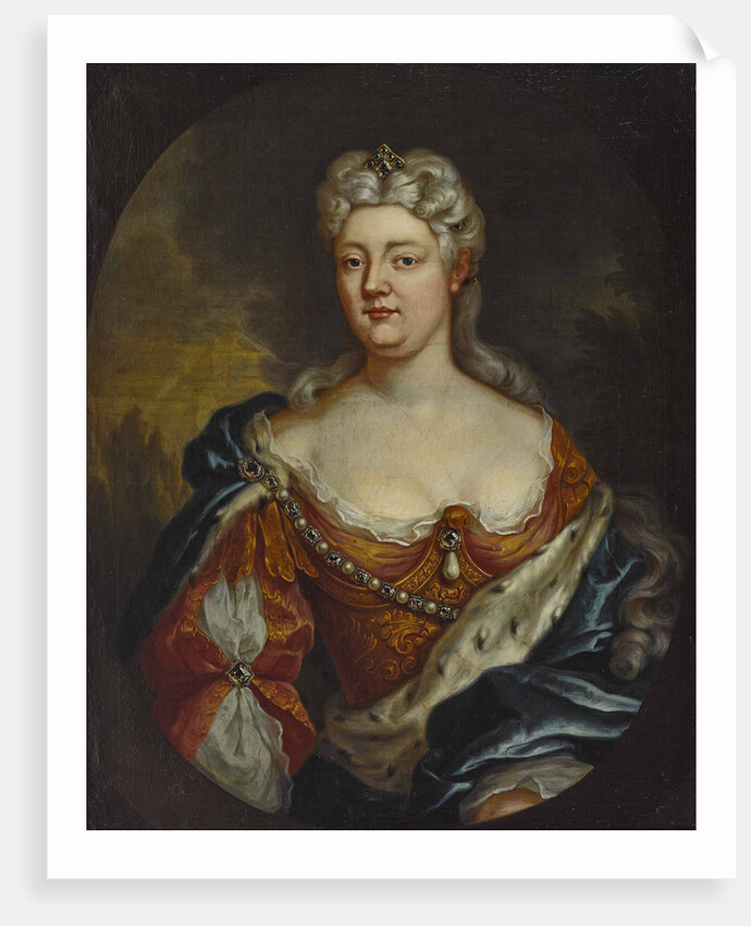 Countess Palatine Caroline of Nassau-Saarbrücken, c. 1725 by Anonymous
