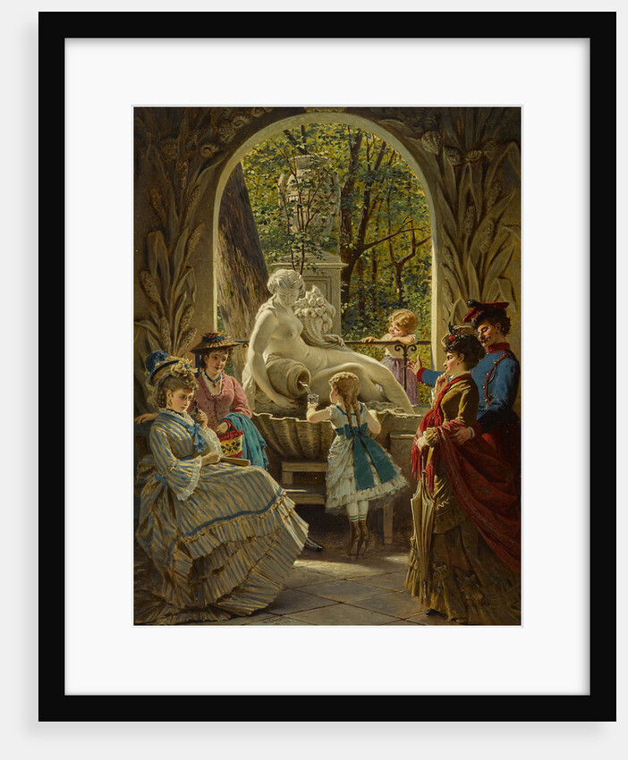 Pavilion to the Fair Spring in Schönbrunn by Anonymous