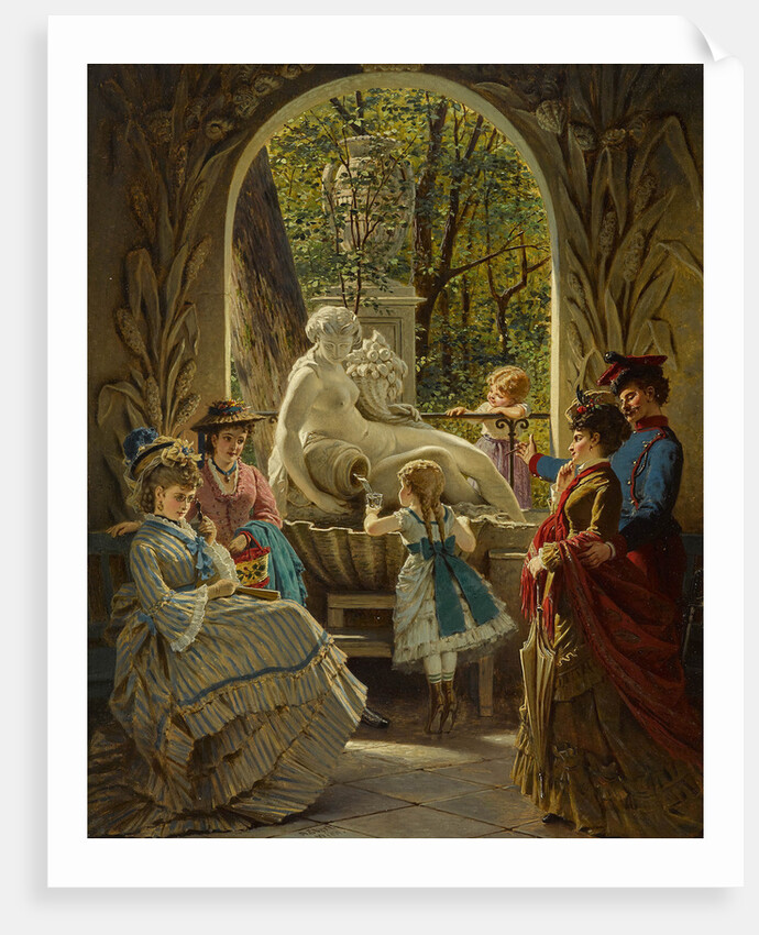 Pavilion to the Fair Spring in Schönbrunn by Anonymous