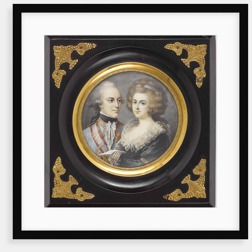 Prince Albert of Saxony, Duke of Teschen and Maria Christina, Duchess of Teschen (1742-1 by Anonymous