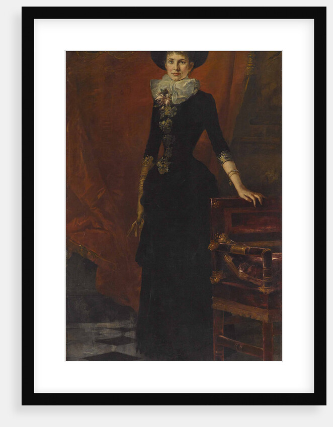 Archduchess Gisela of Austria, Princess of Bavaria, 1885 by Anonymous