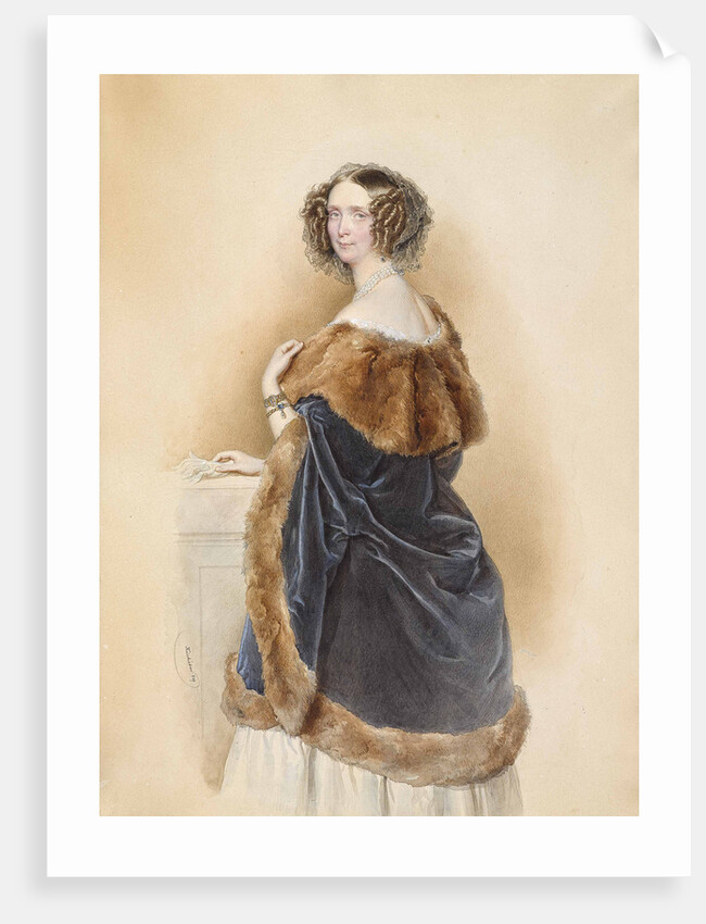 Archduchess Sophie of Austria, Princess of Bavaria, 1849 by Anonymous