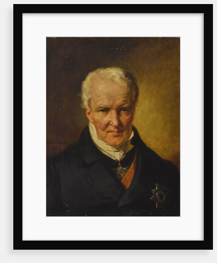 Portrait of Alexander von Humboldt, 1858 by Anonymous