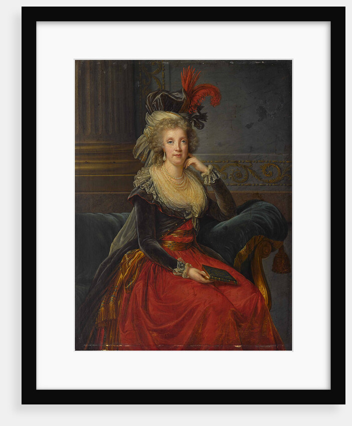 Portrait of Maria Carolina of Austria by Anonymous