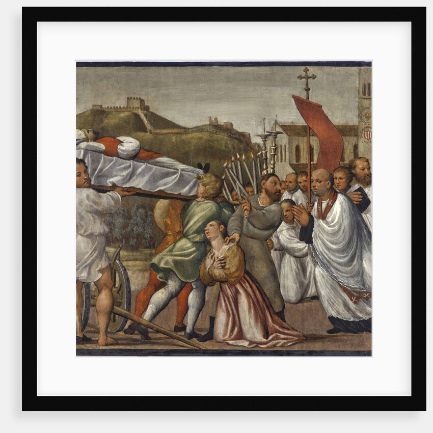 Arrival of the Body of Saint Titian of Oderzo into Oderzo, 1534 by Anonymous
