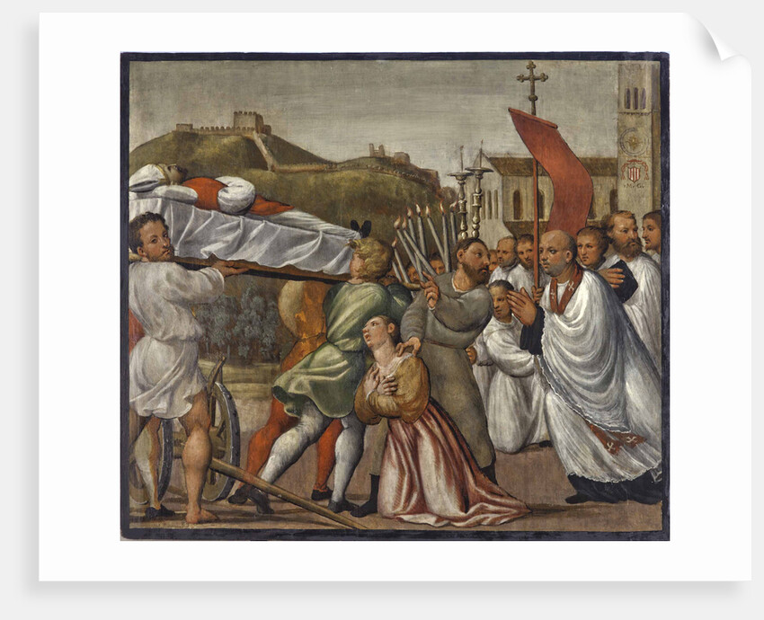 Arrival of the Body of Saint Titian of Oderzo into Oderzo, 1534 by Anonymous