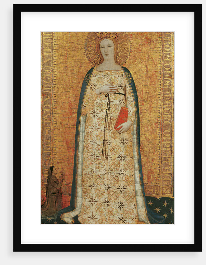 Madonna del Parto (Madonna of Parturition), 1355-1360 by Anonymous