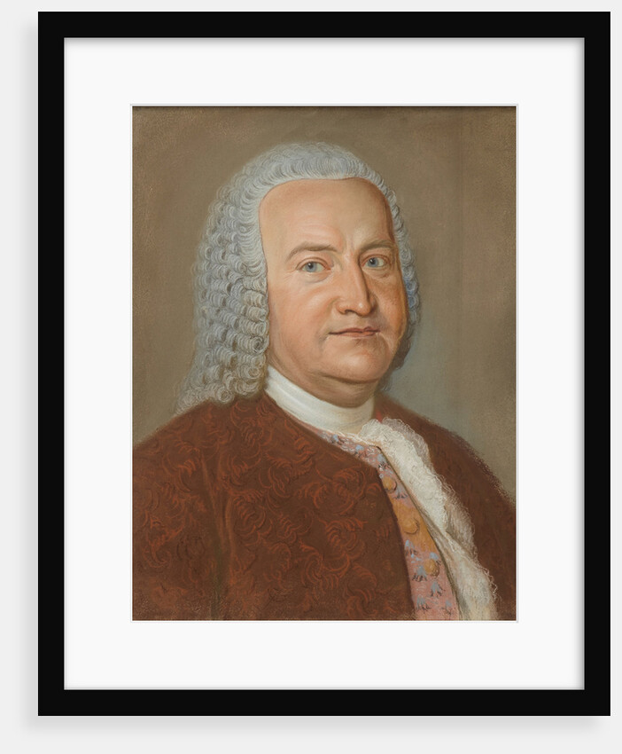Portrait of Johann Sebastian Bach, ca 1730 by Anonymous